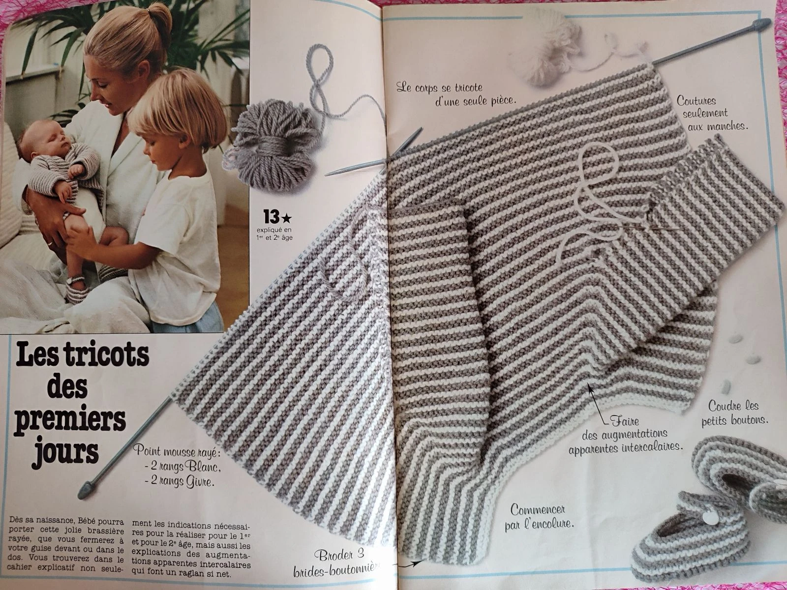 Phildar layette - lot 2 magazine – photo 6